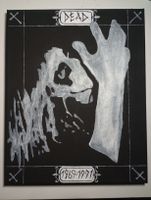 Mayhem Black Metal Painting of Dead Ohlin