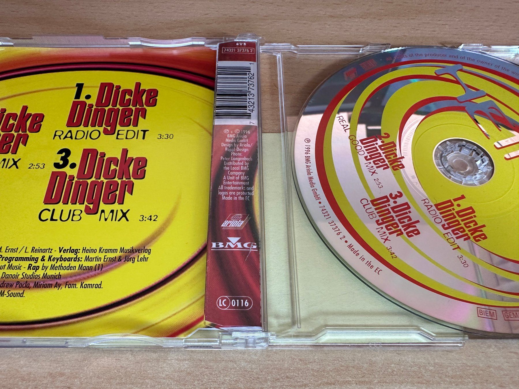 CD: Heino – Dicke Dinger - Maxi Single CD – Usato da Rikon im Tösstal venduto da Alpenmutz 1