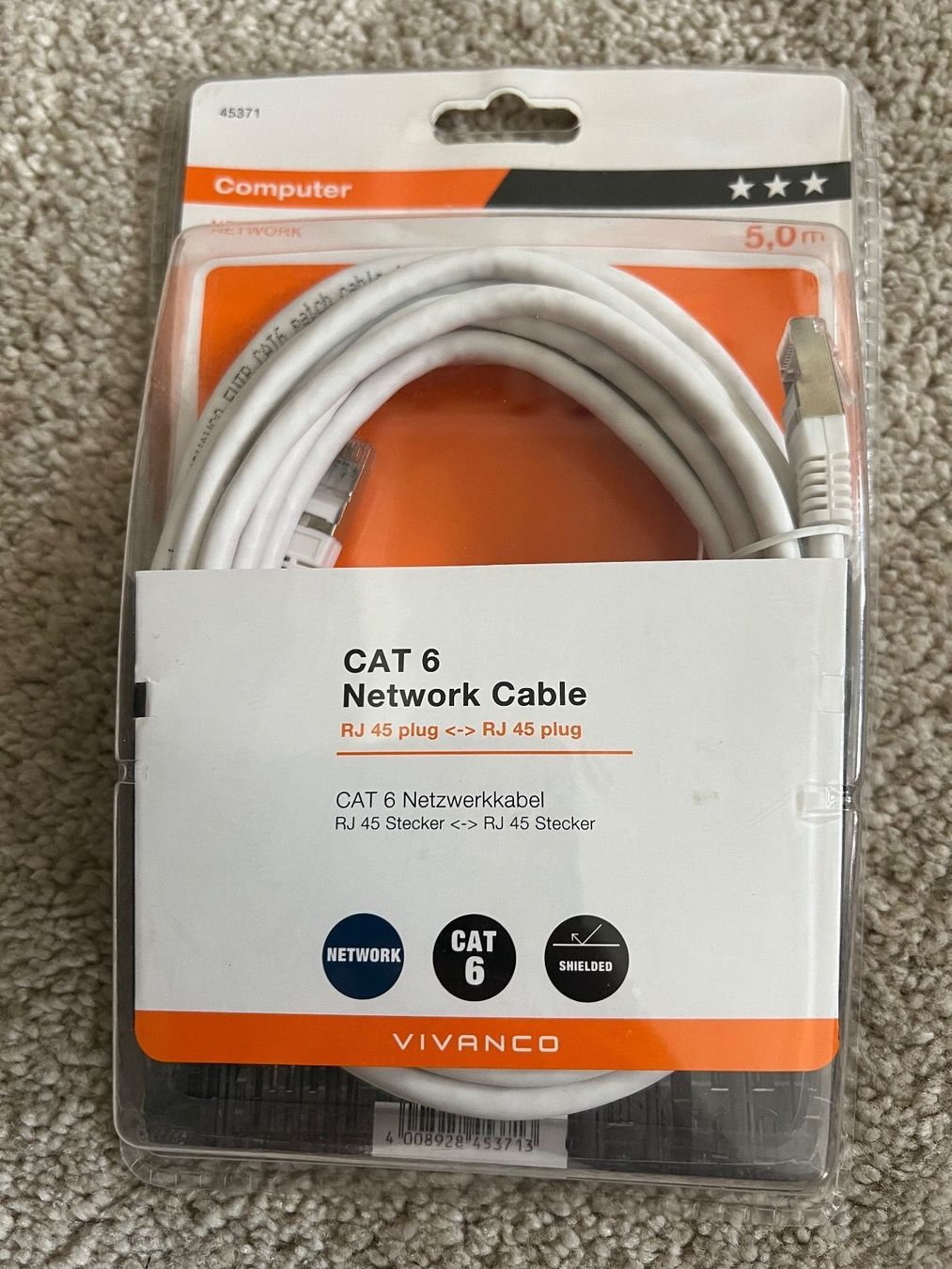 Câbles: Câble réseau CAT 6 – Neuf avec emballage d'origine à Charmey (Gruyère) par ya_12
