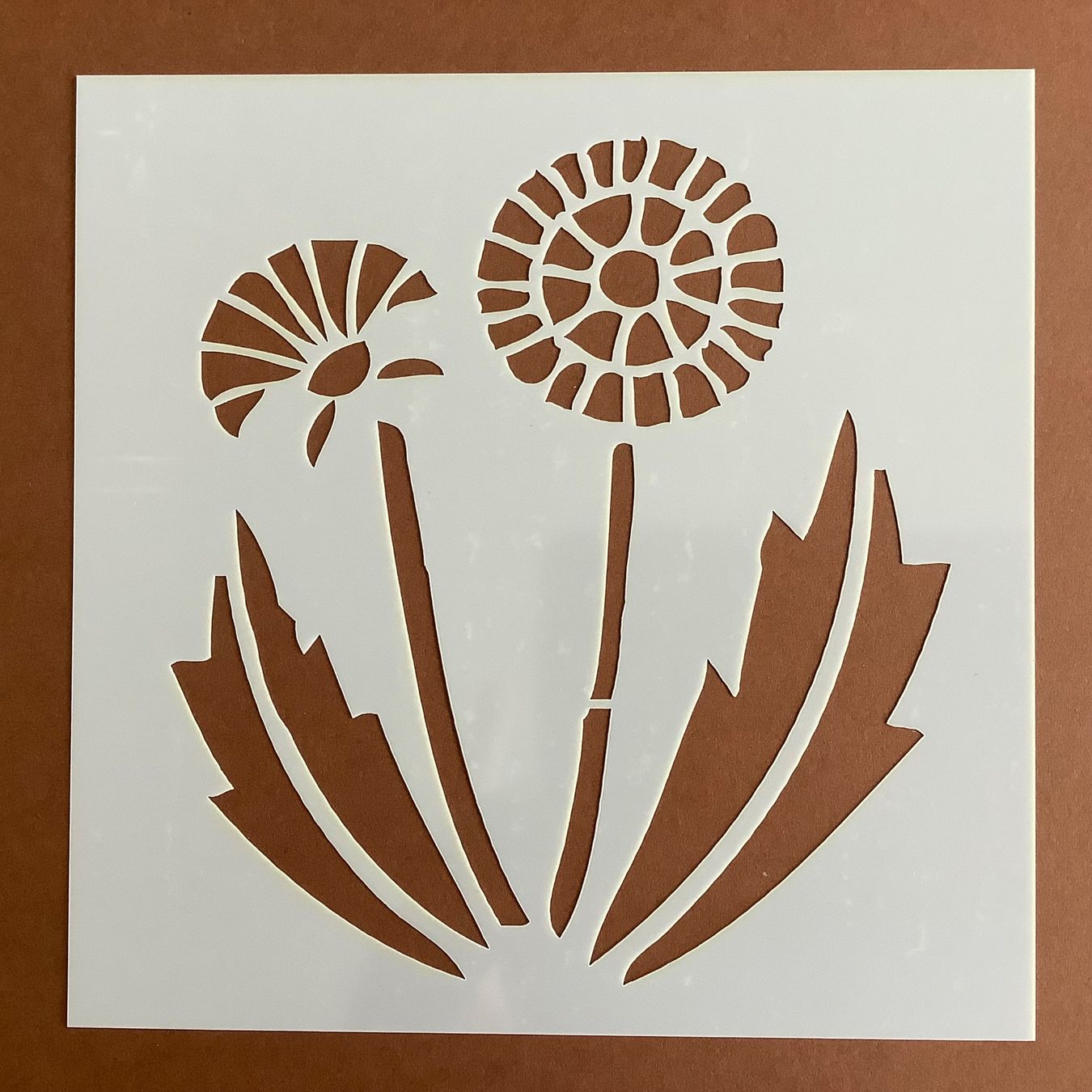 Sciablone: Schablone Blumen fleur Chablon pochoir – Nuovo (secondo la descrizione) da Meyrin venduto da laservette99