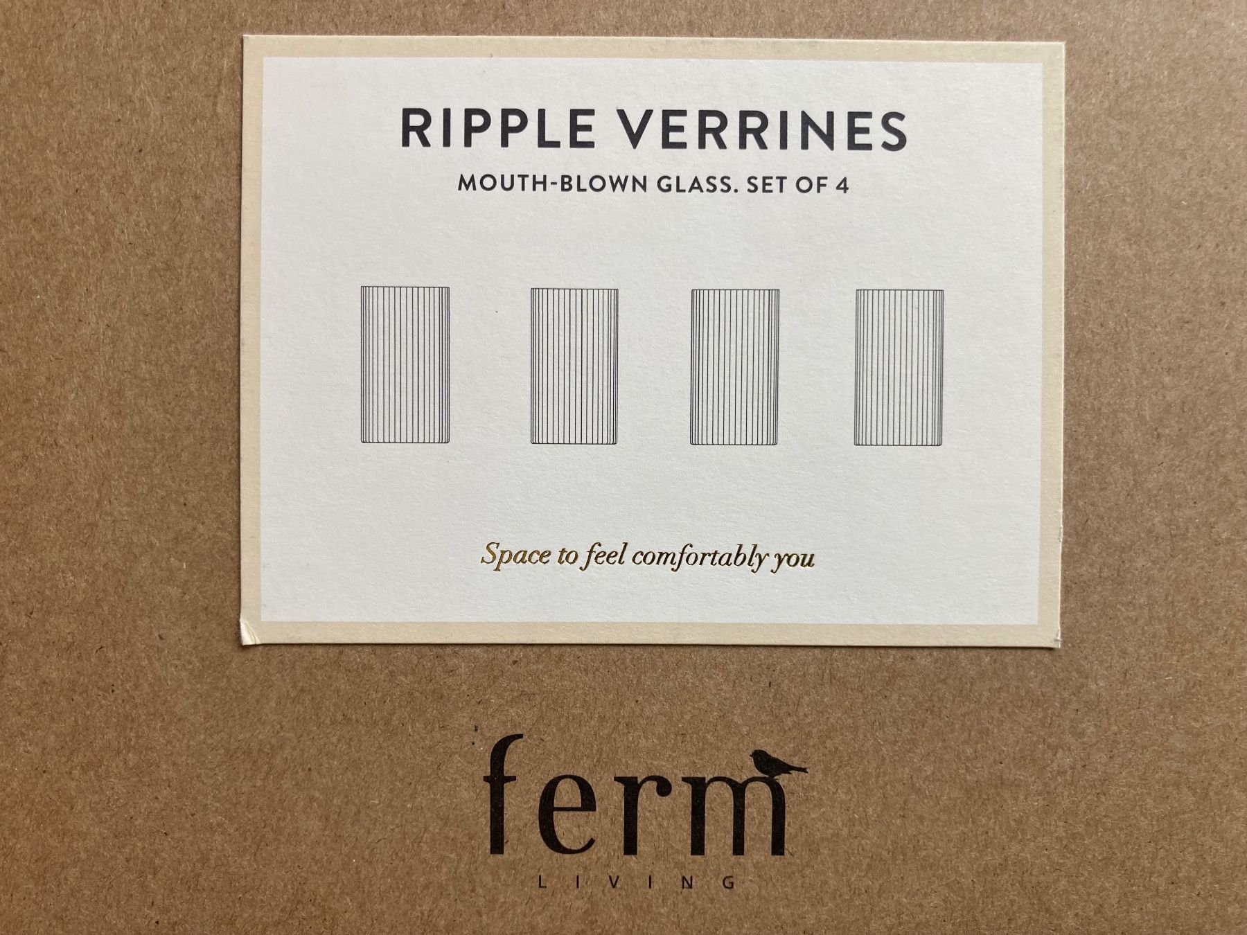 Ferm living Bicchieri: Gläser – Nuovo e nell'imballaggio originale da Birsfelden venduto da Ahno24 3