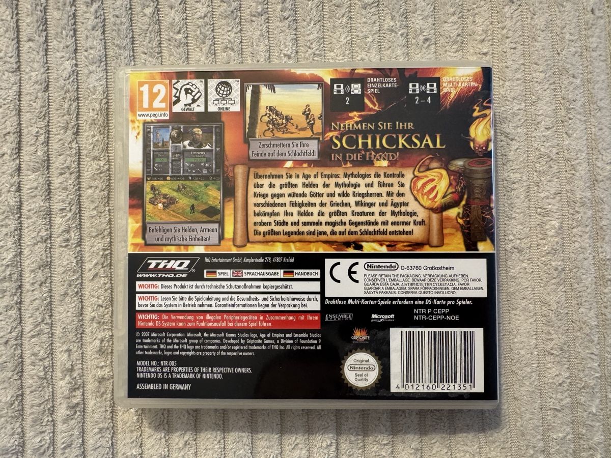 Nintendo Giochi: Age of Empires: Mythologies DS – Usato da Zürich venduto da Manuel.Huber 1