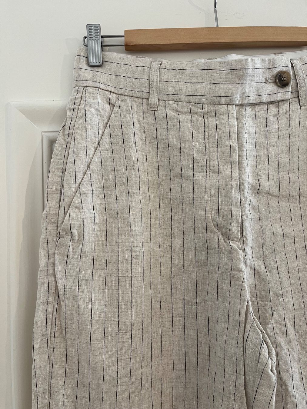 H&M Pantaloni: H&M 100% Leinenhose, Gr. 38 – Usato da Zürich venduto da vintage_for_you 2