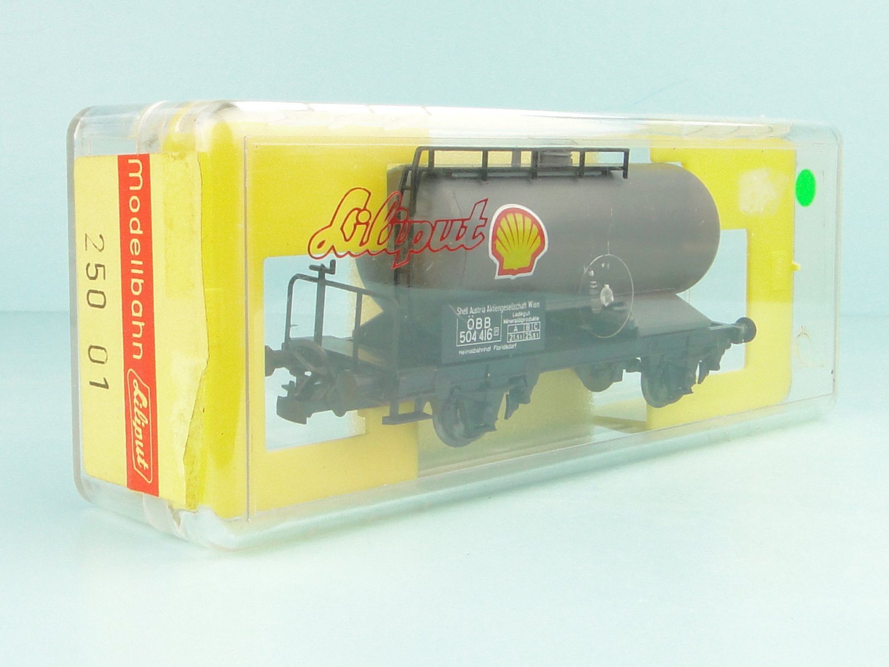 Liliput Modellini di ferrovie: Liliput 250 01 SHELL Tankwagen, NEU – Usato da Bülach venduto da cann11 1
