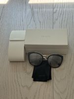 PRADA Sonnenbrille Damen Schwarz Silber mit Etui neuwertig