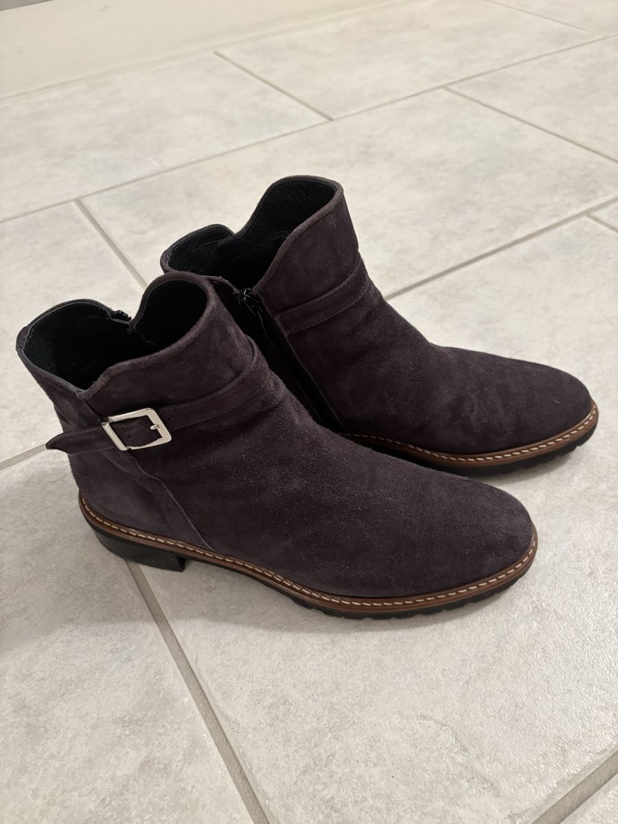 Damenschuhe: Wildleder Stiefeletten Gr. 38 – Gebraucht aus Untersiggenthal von vs5_n2r2