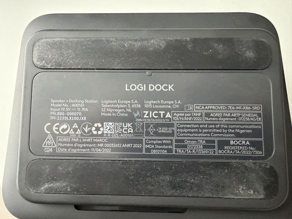 Docking station: Logitech Logi Dock USB-C Dockingstation +/ Garantie bis 2027 – Usato da Gommiswald venduto da D.A.K. 3
