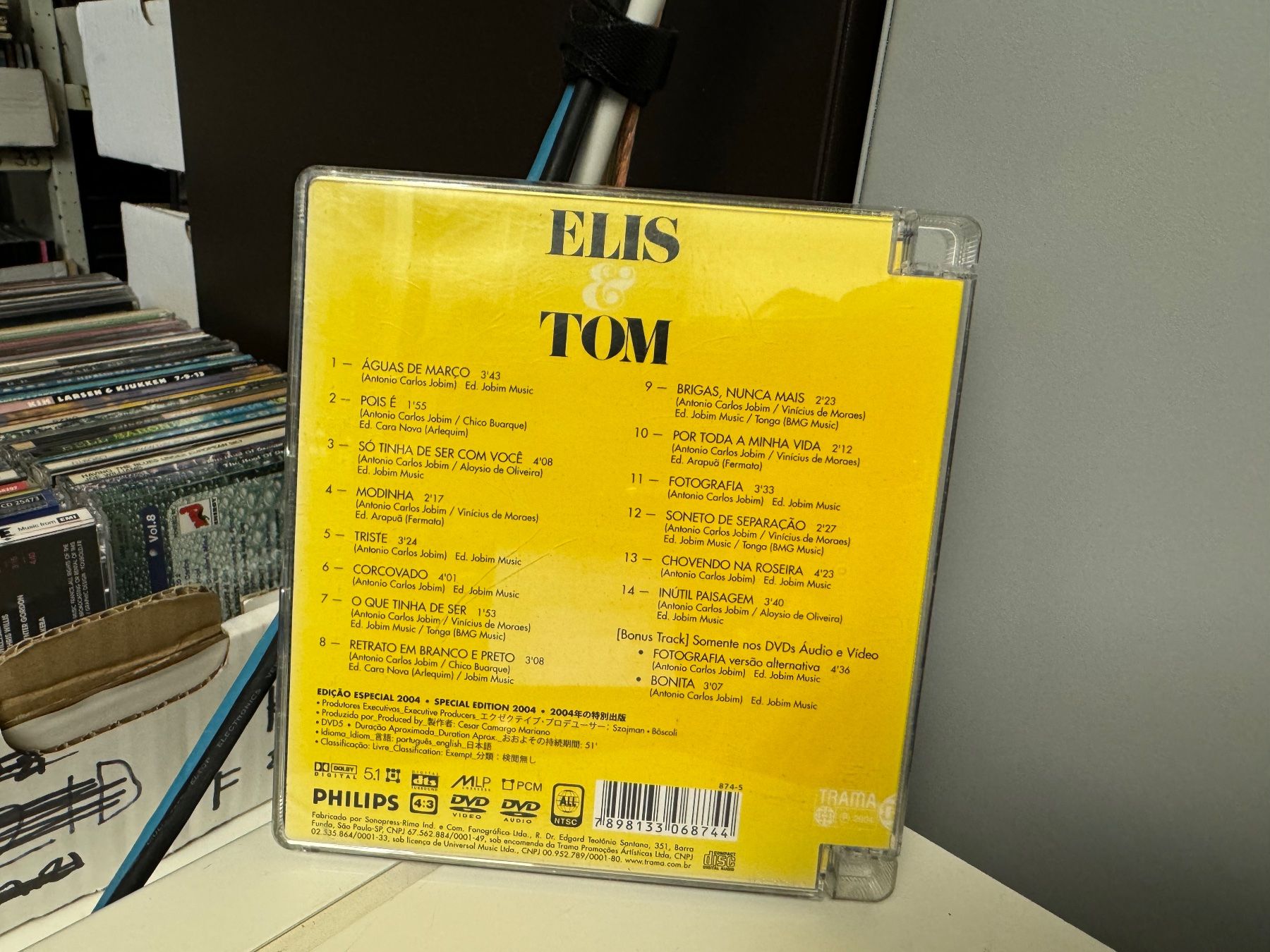CD: Elis & Tom (CD+DVD-Audio) - HA11I – Nuovo (secondo la descrizione) da Küsnacht ZH venduto da swisssales.net 1