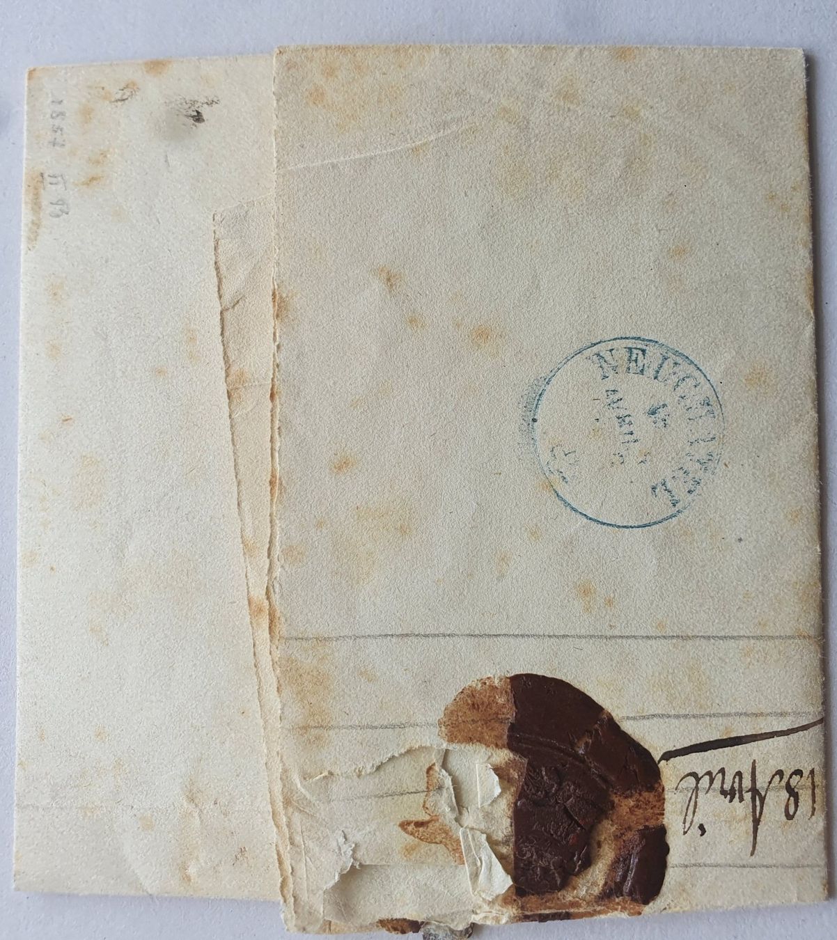 Tutti i francobolli: Strubel 25B 17.4.1855 – Usato da Balgach venduto da SIMEON27 1