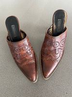 Clogs (Loafer) in Leder braun von Navyboot Gr. 37
