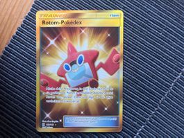 Pokemon Rotom Pokedex Gold Sun Moon near Mint