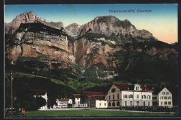 AK Wallenstadt, Blick auf die Kasernen