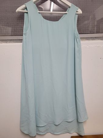 ESPRIT Sommerkleid Gr. 36 Türkis luftig leicht