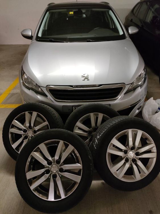 4 stuks auto dorpelbeschermers voor Peugeot 308 SW II 2017-2021