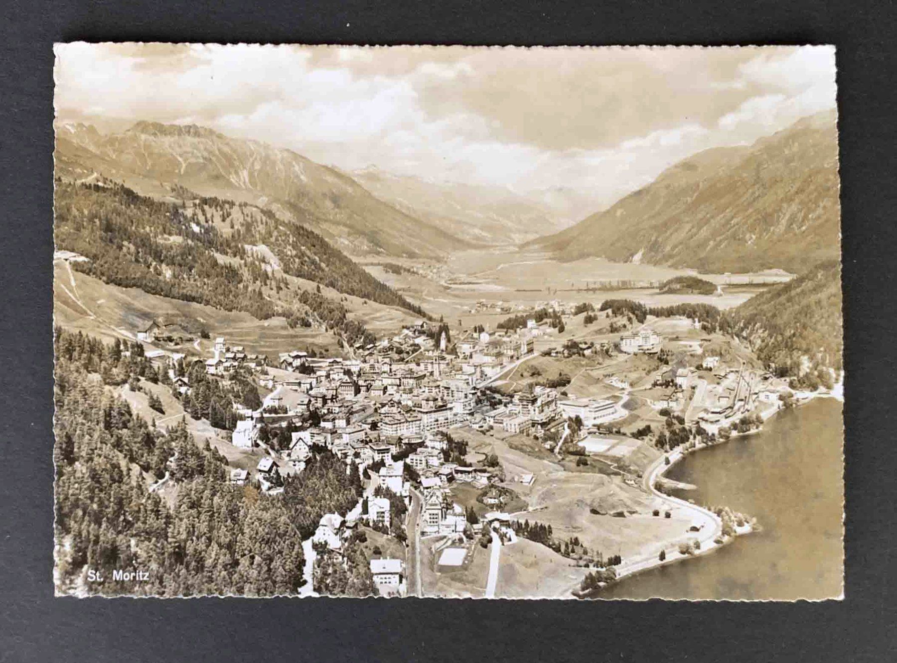 Cartoline postali: AK St Moritz – Usato da Goldau venduto da artelier1