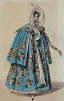 🟡antiker Stich mit Wiener Moden aus vergangenen Zeiten 1835
