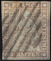 Strubel 22F gestempelt mit Attest