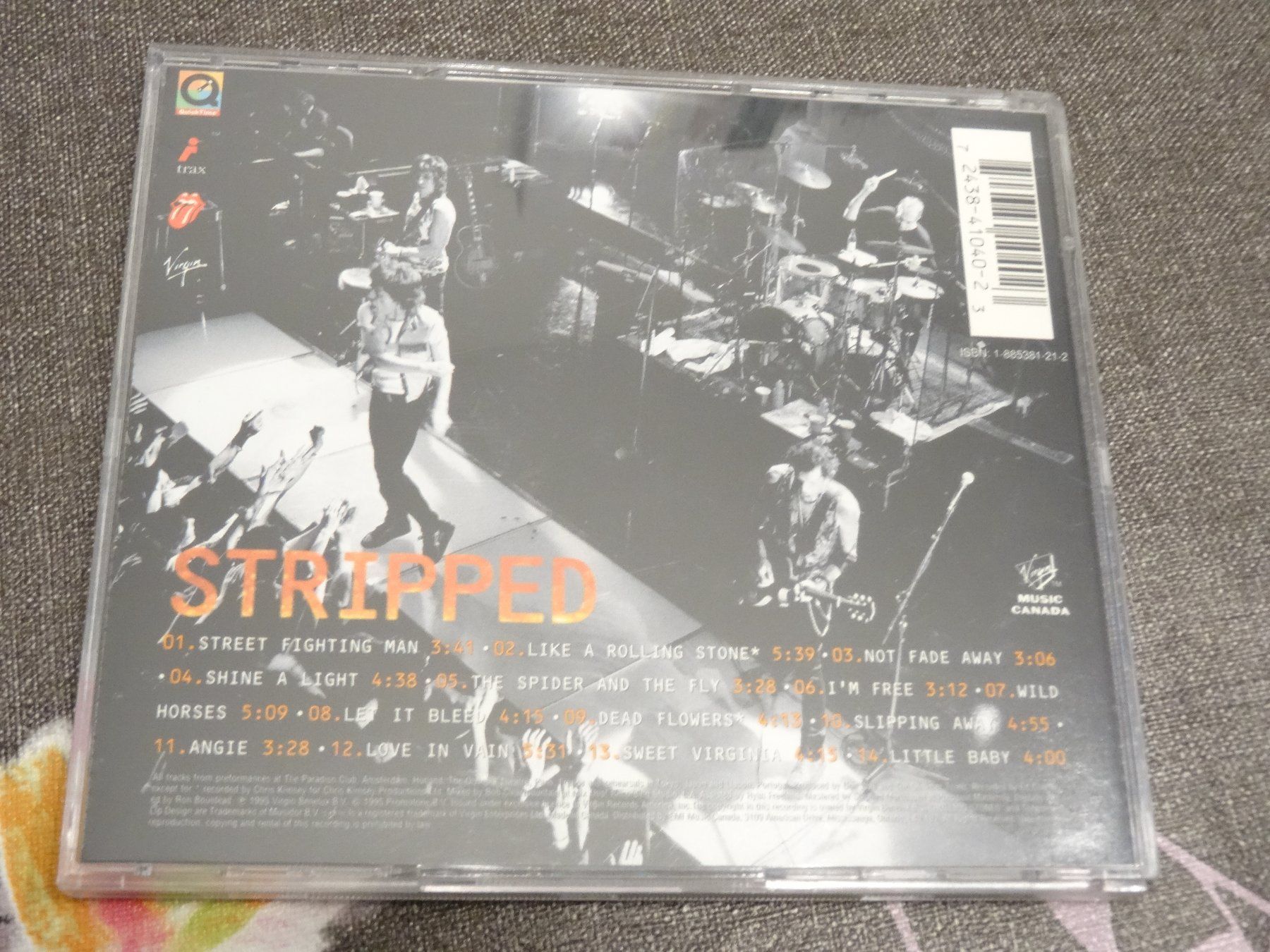 CD: The Rolling Stones - Stripped CD – Usato da Olten venduto da Disc-Ausverkauf 1