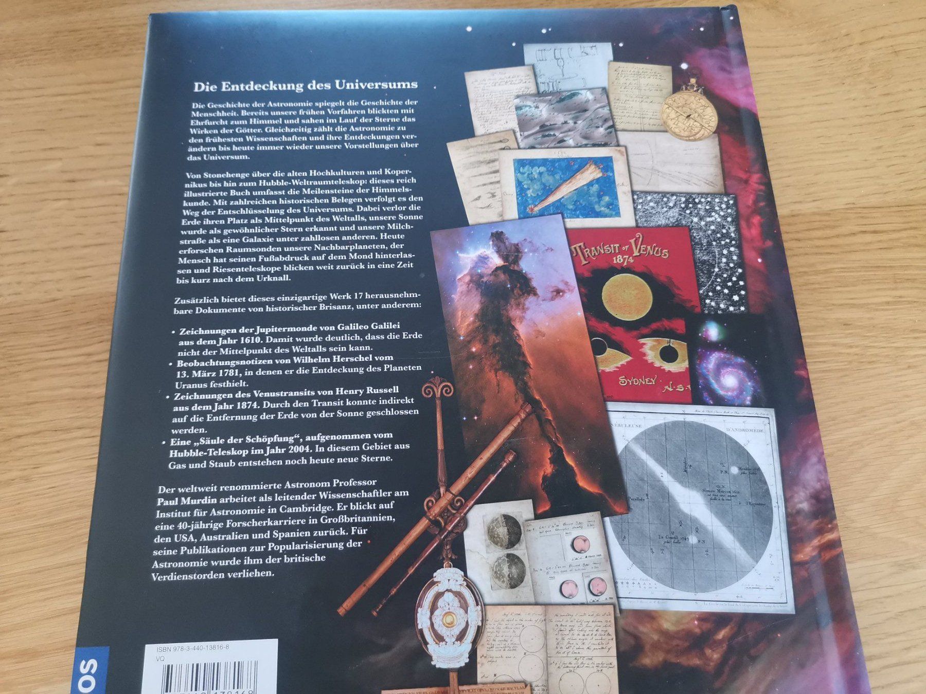 Libri: Paul Murdin: Die Entdeckung des Universums – Nuovo (secondo la descrizione) da Wiesendangen venduto da MMoretto 6