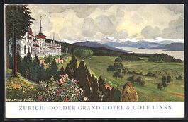 Zürich, Dolder Grand Hotel, Gesamtansic