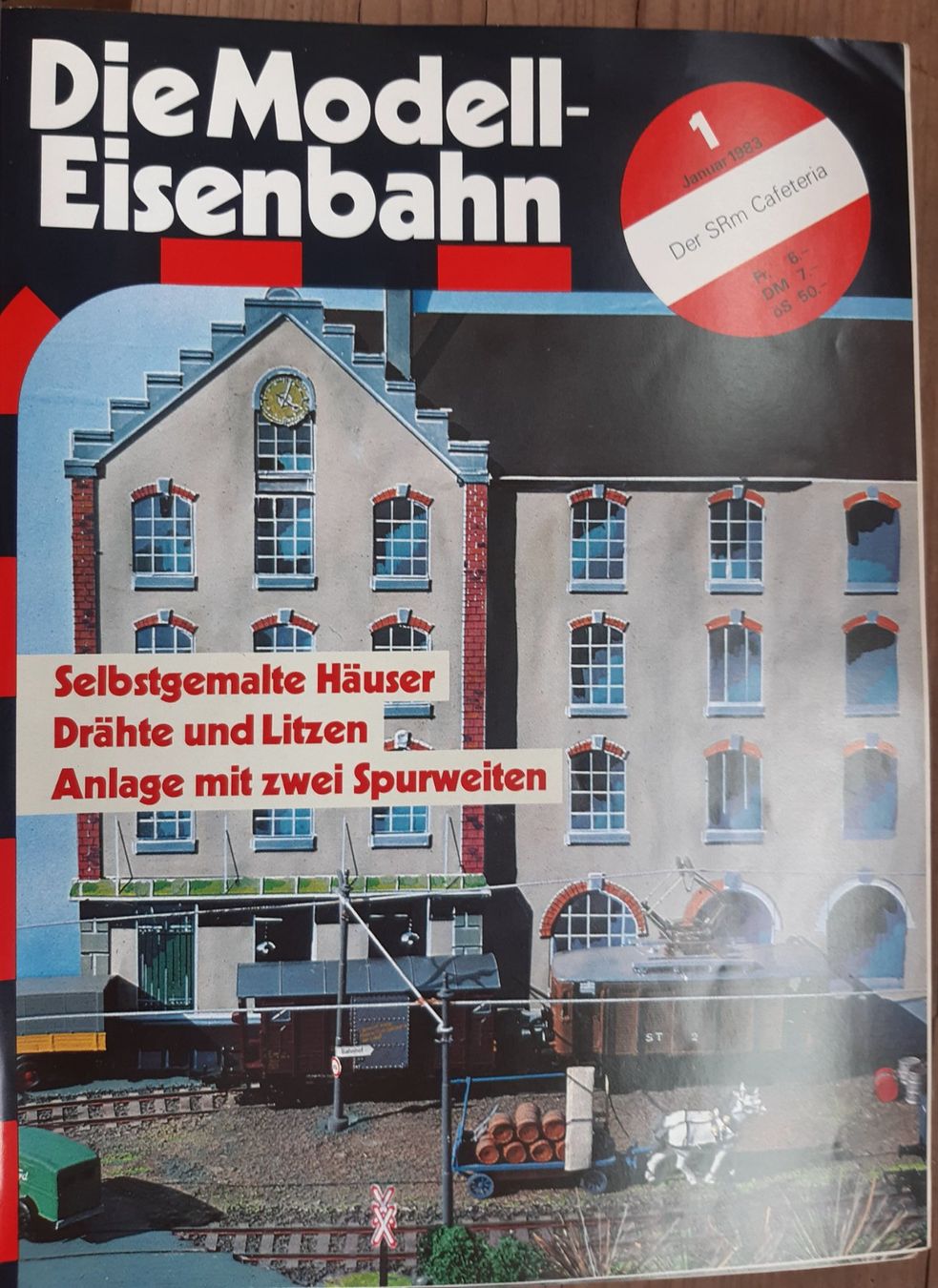 Riviste & Magazine: Die Modell Eisenbahn 12 Hefte 1983 in Sammelordner – Usato da Lengnau venduto da robinie02 1