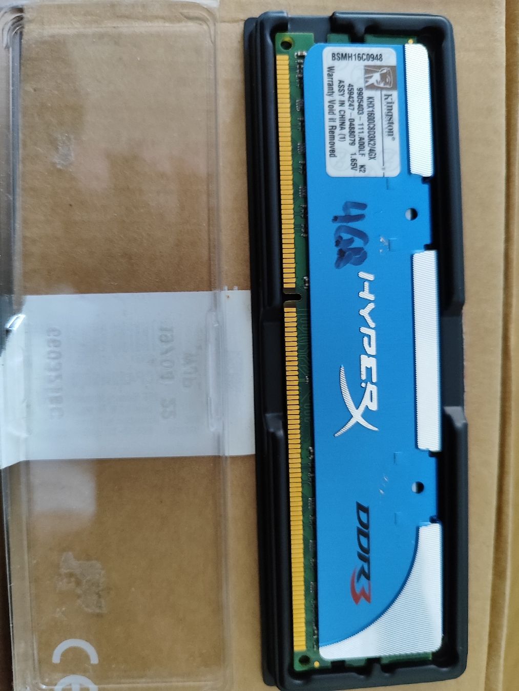 Kingston Memoria / RAM: Kingston HyperX DDR3 4GB PC RAM – Difettoso da Mülligen venduto da vagos85 1