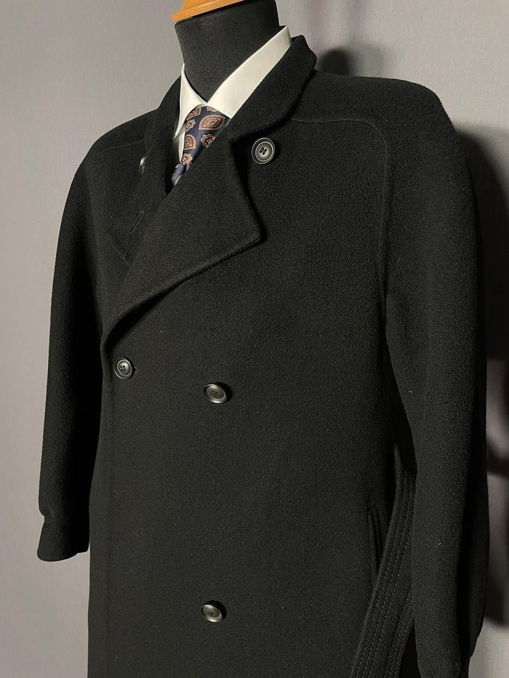 Herno Cappotti: Vintage Herno Mantel schwarz - 48/M – Usato da Stans venduto da Kleidermann_Retro 3