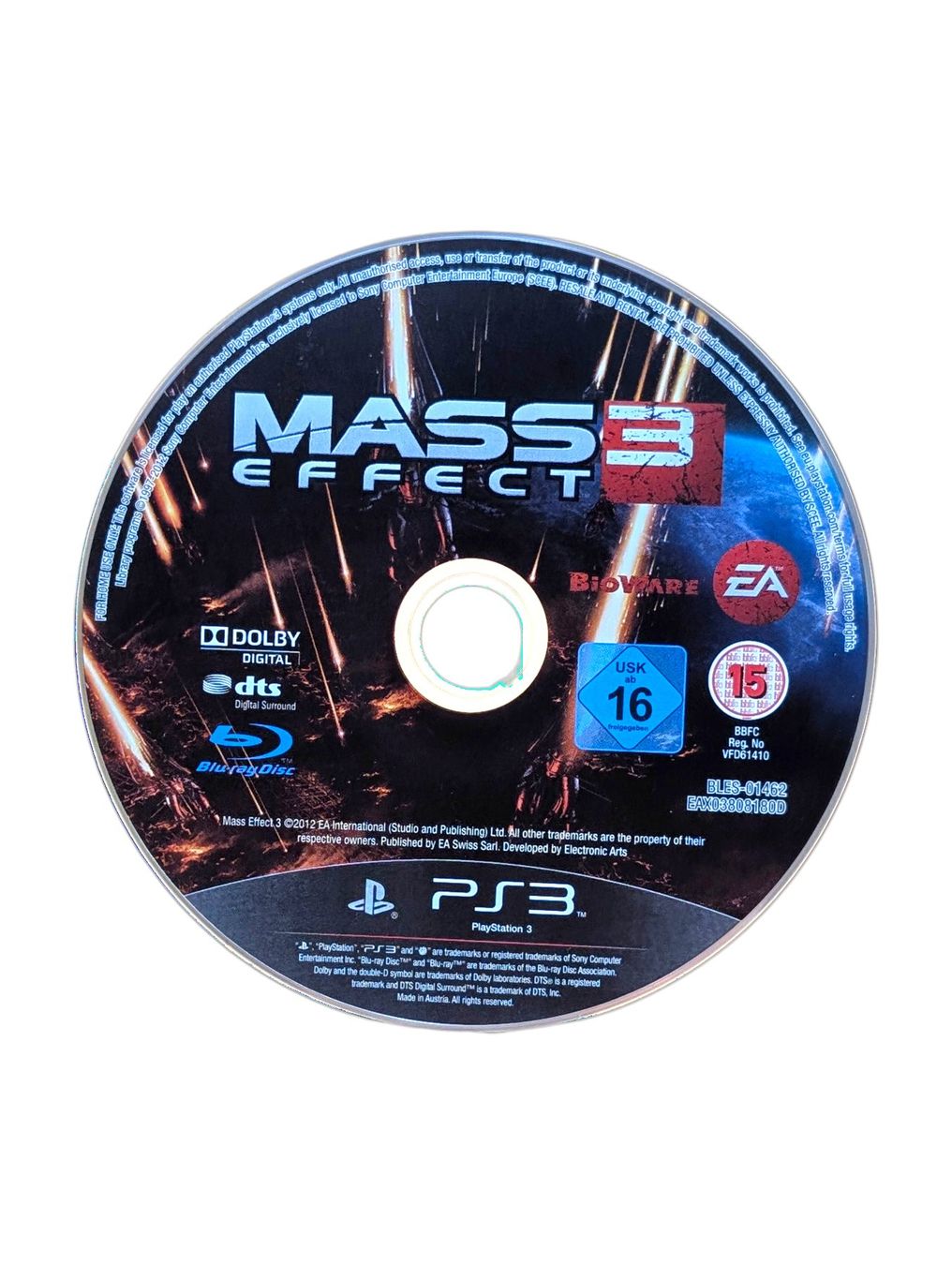 Sony Giochi: Mass Effect 3 PS3 Nur CD – Usato da Domat/Ems venduto da IsseldorsShop