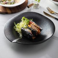 Arezzo Geschirrset Schwarz 16-teilig komplett NEU
