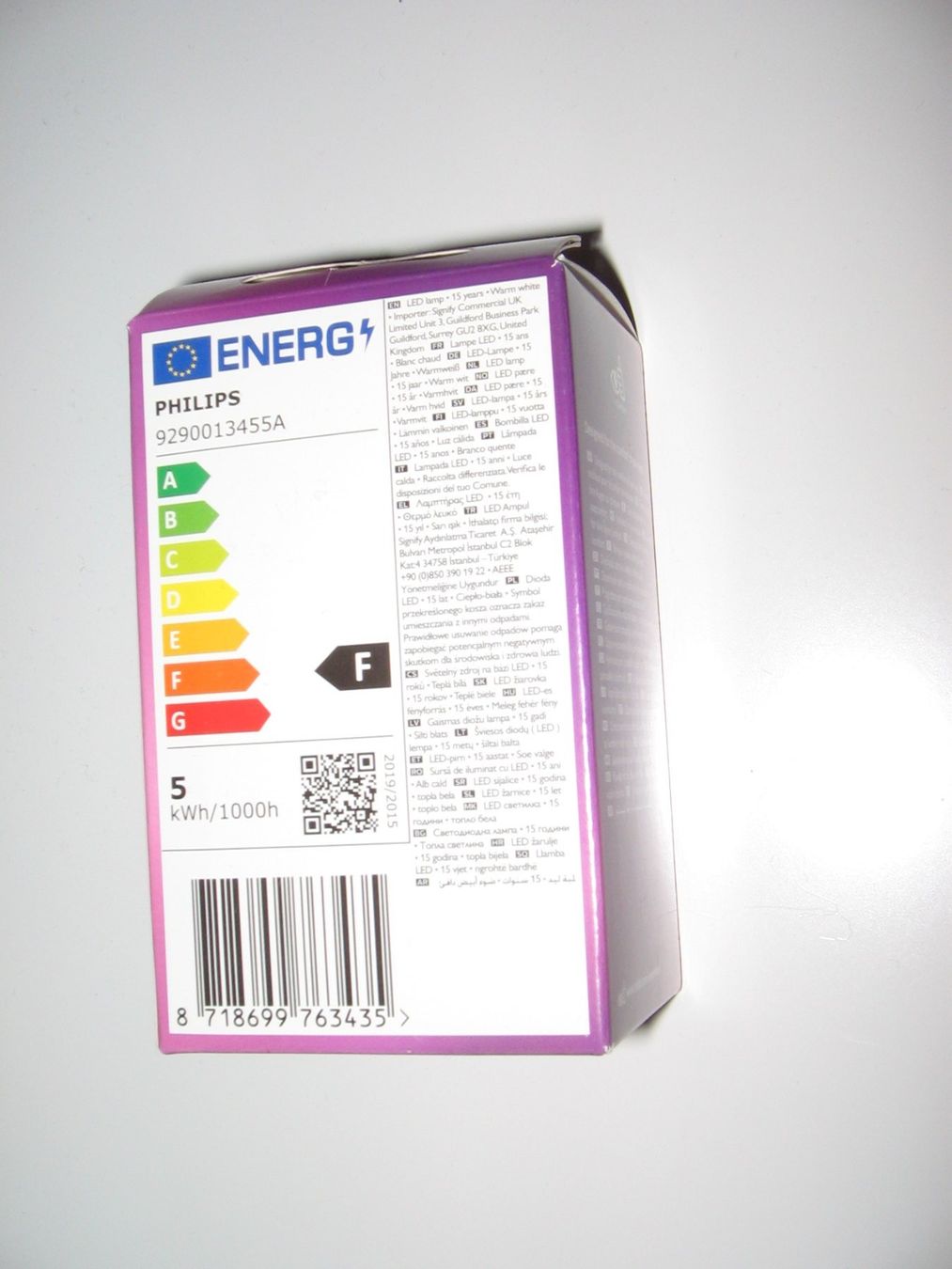 Philips Lampes: Philips LED-Lampe warm white E14 40W – Neuf avec emballage d'origine à Flamatt par Tattoo18 1