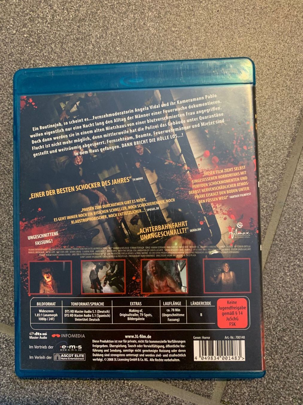 Tutti i DVDs: rec – Usato da Wangen SZ venduto da foley 1