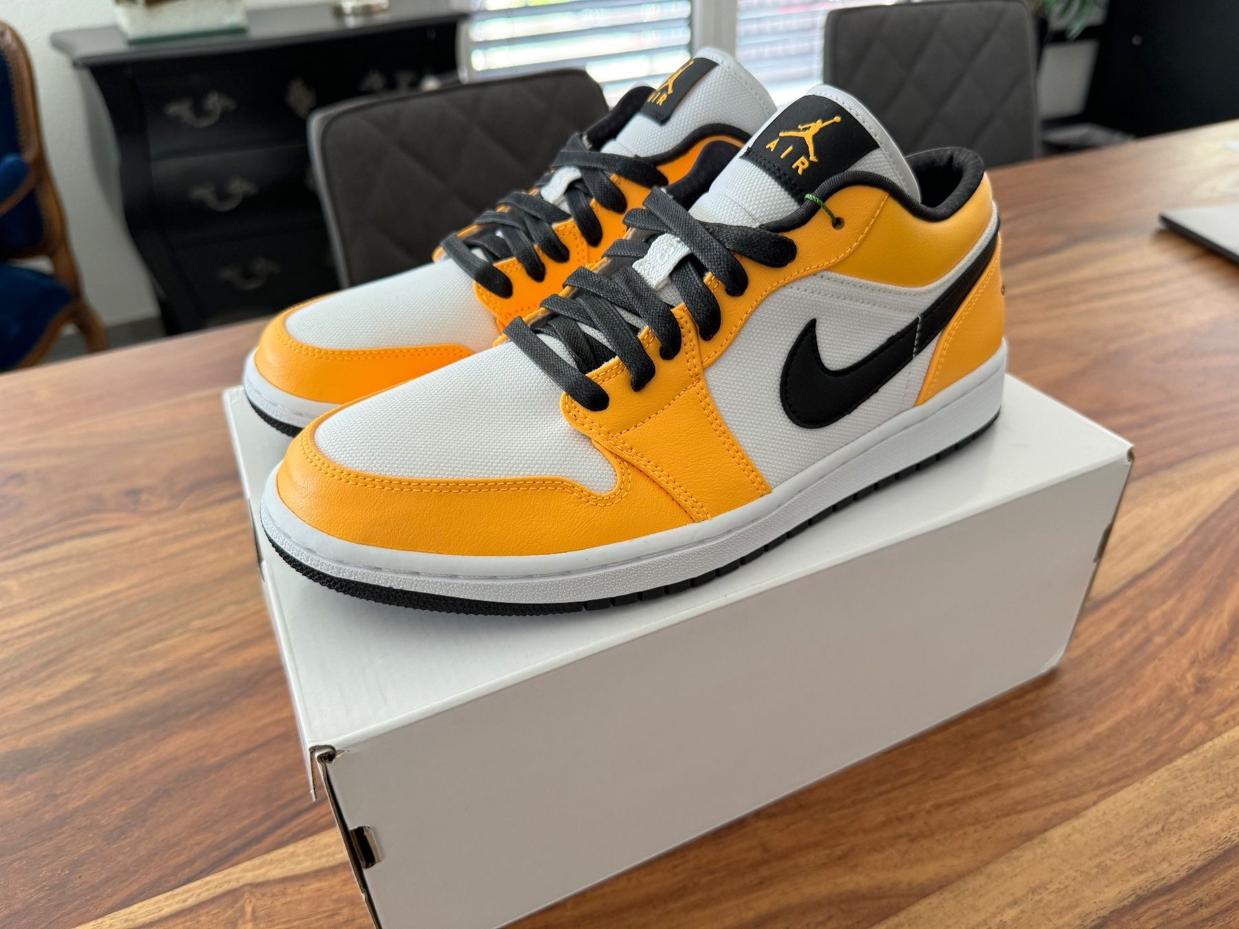 Jordan Scarpe da uomo: Jordan 1 Low Laser Orange – Nuovo e nell'imballaggio originale da Miège venduto da nic_n8n2
