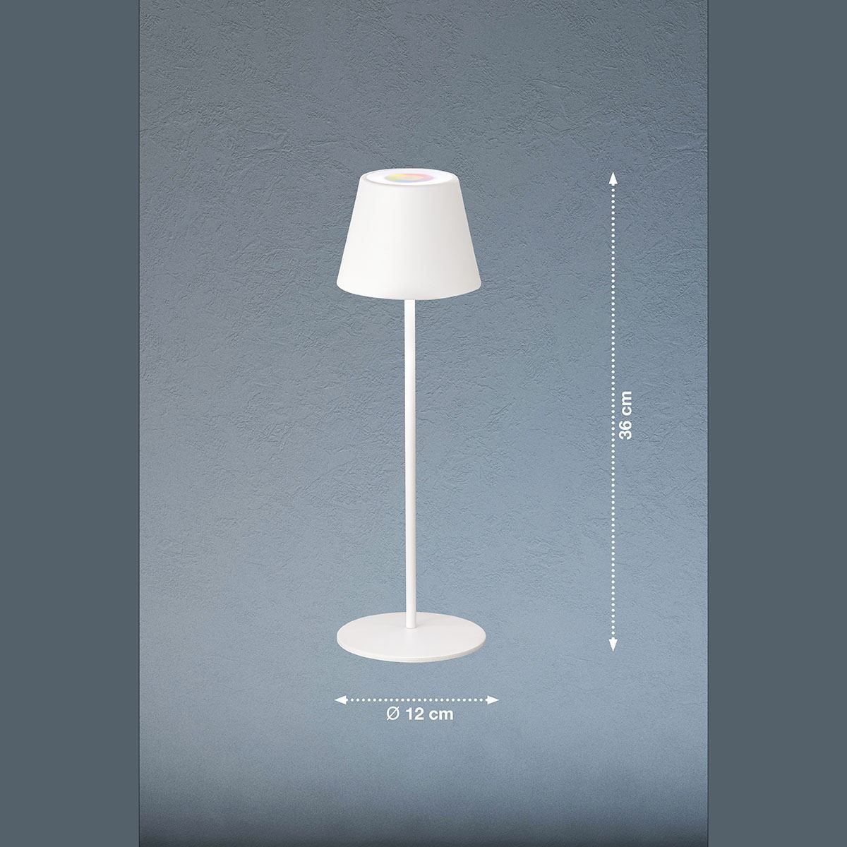 Lampen: LED Aussen Tischleuchte, Weiss, RGBW – Neu (gemäss Beschreibung) aus Kreuzlingen von Smart-Light 5