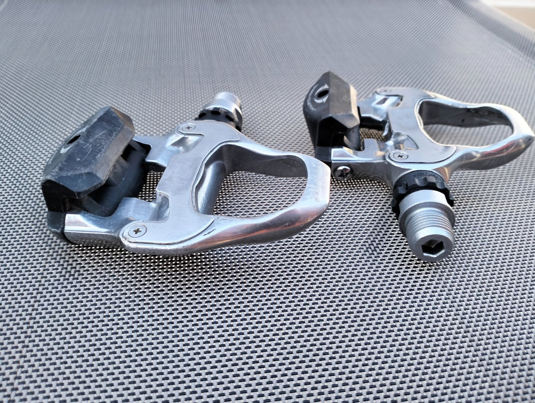 Shimano Pezzi di ricambio: Shimano 105 Rennrad Pedalen silber – Usato da Uster venduto da KarlZH 2