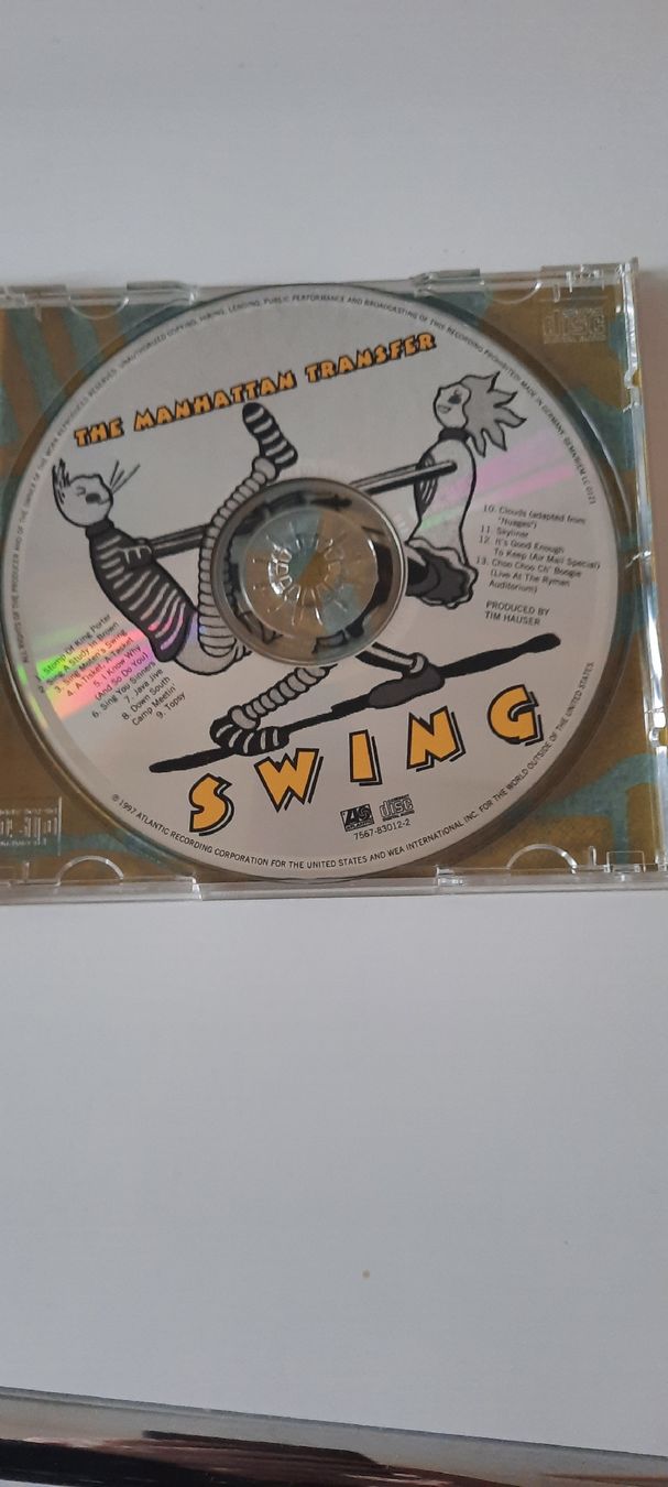 CD: MANHATTAN TRANSFER SWING – Usato da Zofingen venduto da Tinpan 2