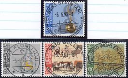 239-242 FD-Vollstempel vom Ort, 5.5.93