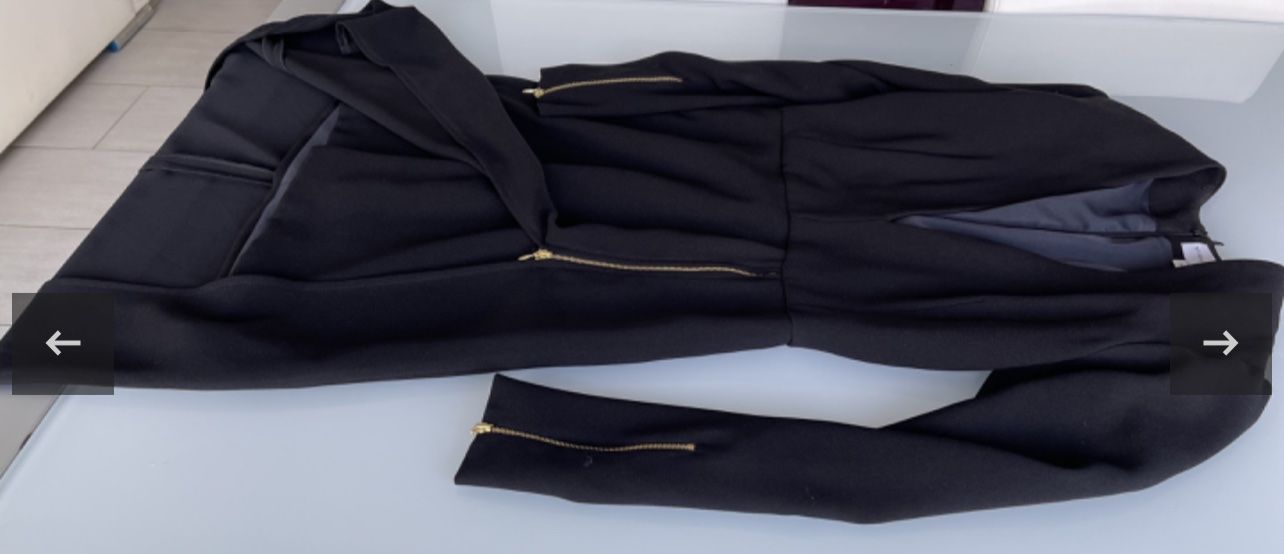 Kleider: Robe noire taille 34-36 Violante Nessi – Gebraucht aus Portalban von Lsgn 1