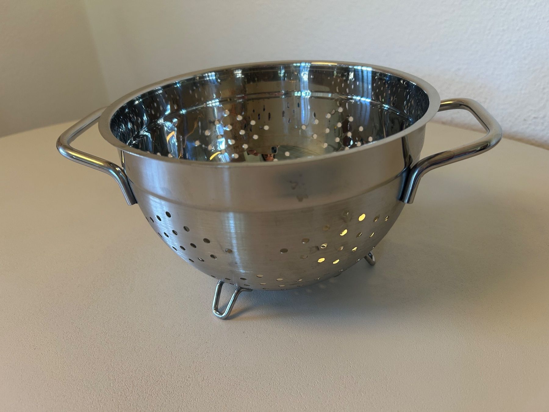 Küchengeräte: Abtropfsieb Edelstahl 21,5cm – Gebraucht aus Rorschacherberg von Svebe 2