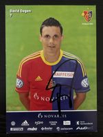 Autogramm David Degen FC Basel Saison 2012/2013 original