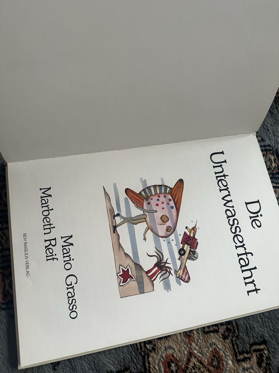 Libri: Die Unterwasserfahrt Mario Grasso – Usato da Uster venduto da bek_v2ct 2