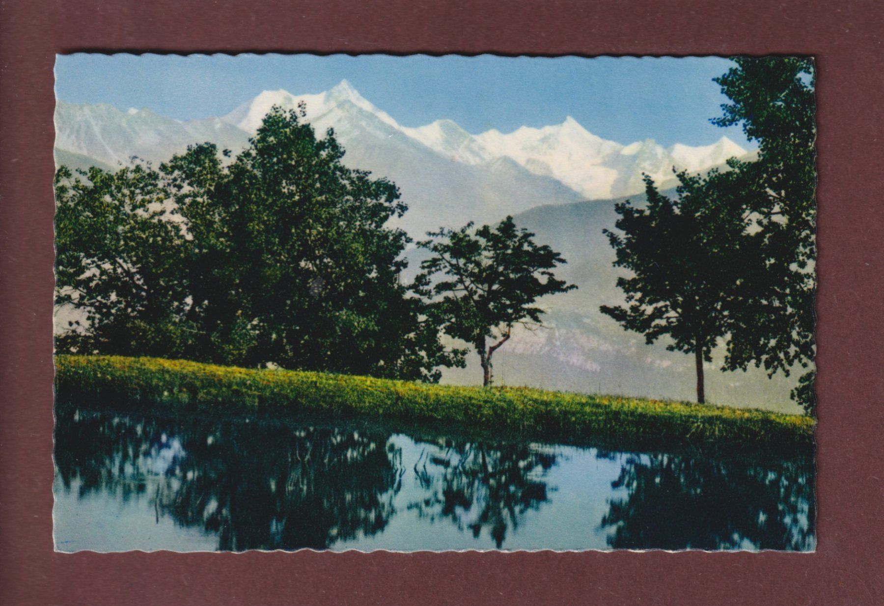 Cartoline postali: MONTANA-CRANS - 1962 – Usato da Pully venduto da nicecards
