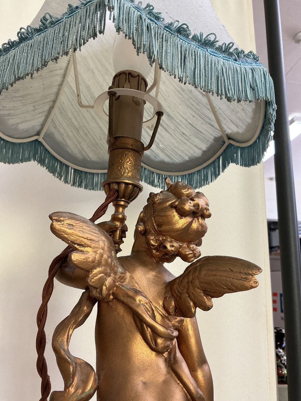 Sculture & Statue: Tischlampe mit Putti von Moreau – Usato da Bern venduto da vielerart 3
