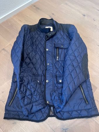 Wattierte Übergangsjacke, blau, Top Zustand, Grösse M! (55)