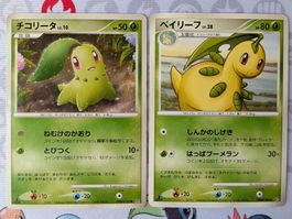 🇯🇵Pokemon Chikorita/Bayleef Ed1 Secret of the Lakes DP2 JP