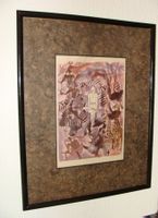 MILIVOY UZELAC LITHOGRAPHIE 1932