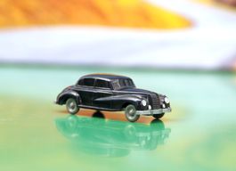 Wiking H0 BMW 501, schwarz, unverglast, Modellauto 1/87