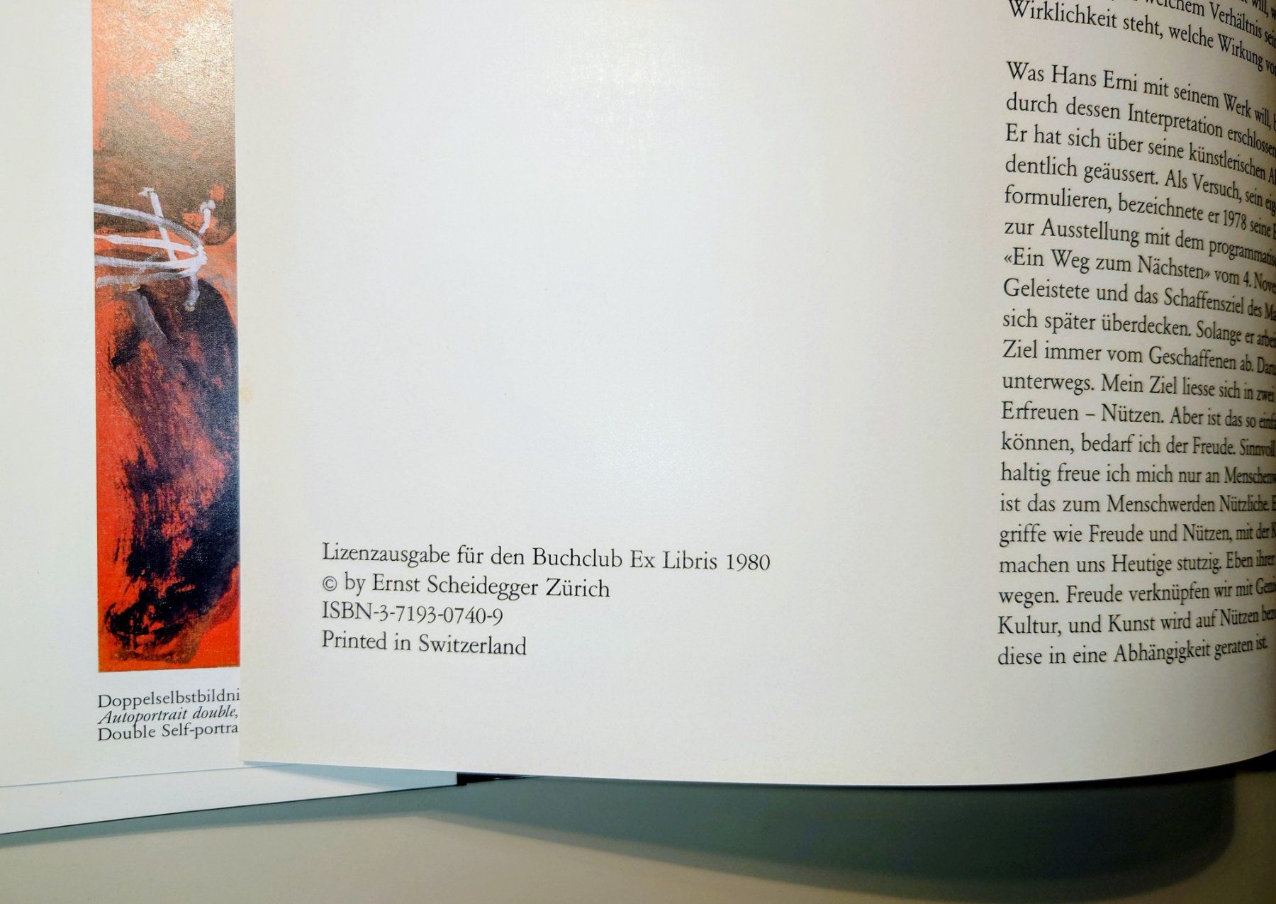 Libri: 2 x HANS ERNI. EA 1964 / 1980. E.Scheidegger / C.Burckhardt – Usato da Zürich venduto da Rst7 6