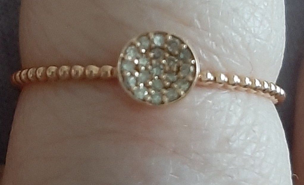 Anelli: Bague or rose diamant – Nuovo (secondo la descrizione) da uvrier venduto da lau_r7w6 1