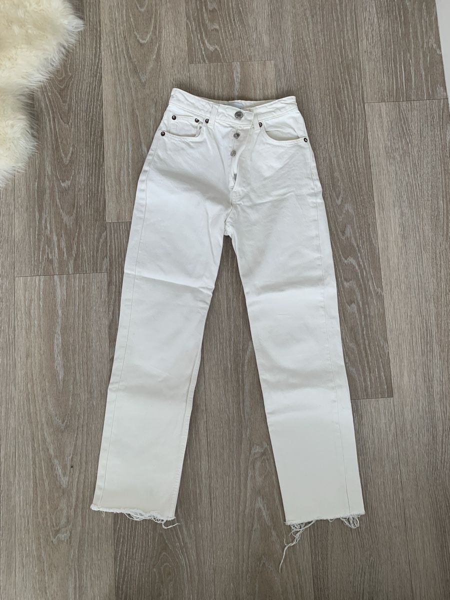 Zara Jeans: Jeans bianchi dritti Zara – Neu (gemäss Beschreibung) aus Pregassona von katypustovarov