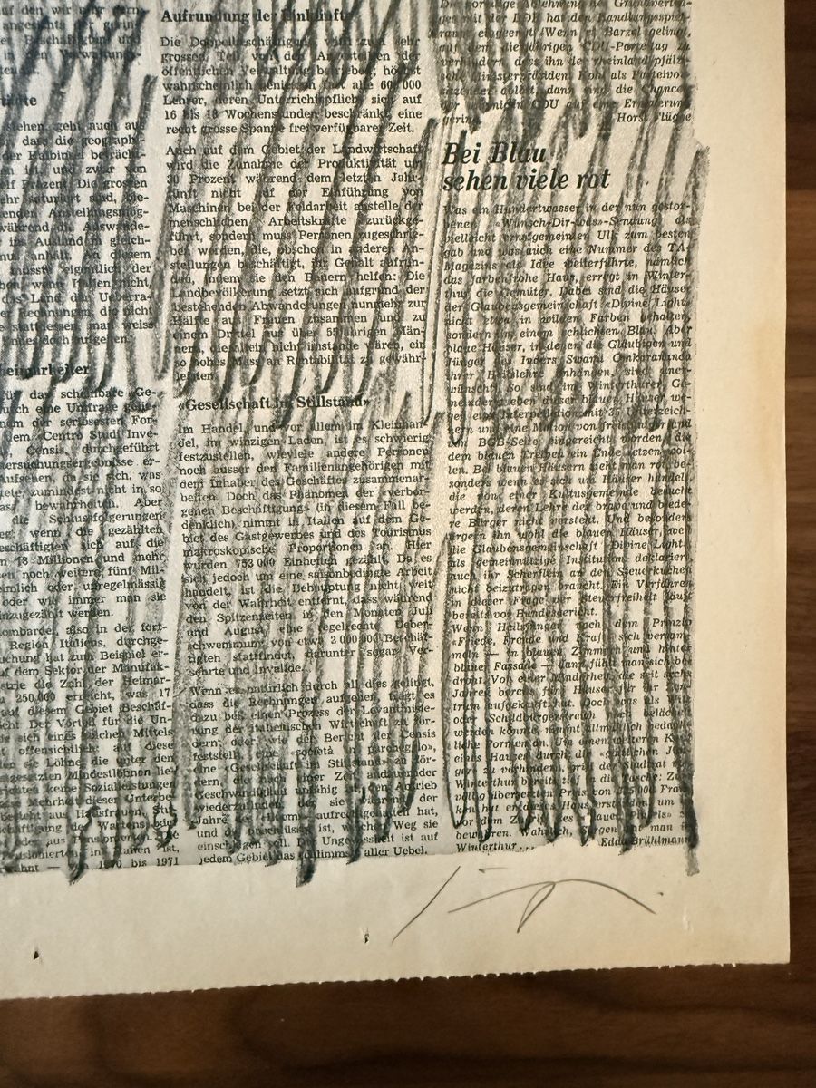 Grafica & Litografie: Alfonso Hüppi - Offsetdruck handsigniert – Usato da Solothurn venduto da NUVICO 1